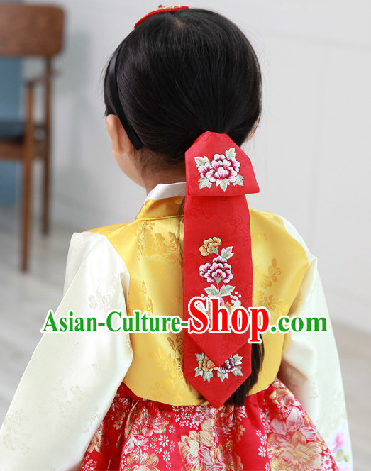 Korean Traditional Hanbok Hair Cloth