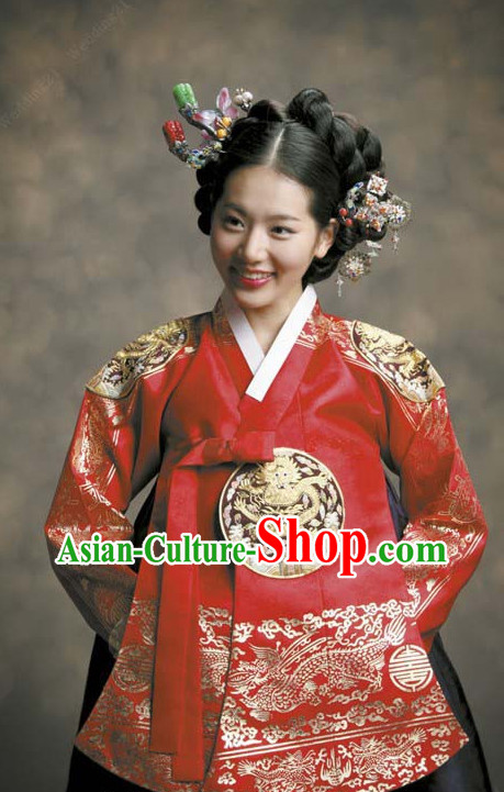 Dangui Korean Royal Costume Traditional Korean Queen Princess Ceremony Costumes