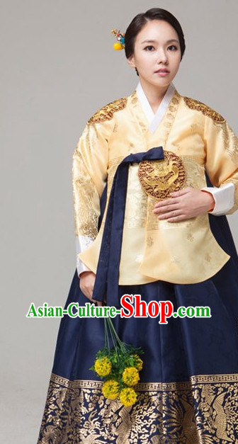 Dangui Korean Royal Costume Traditional Korean Queen Princess Ceremony Costumes for Women