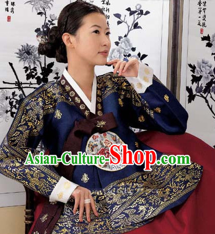 Dangui Korean Royal Costume Traditional Korean Queen Princess Ceremony Costumes for Women