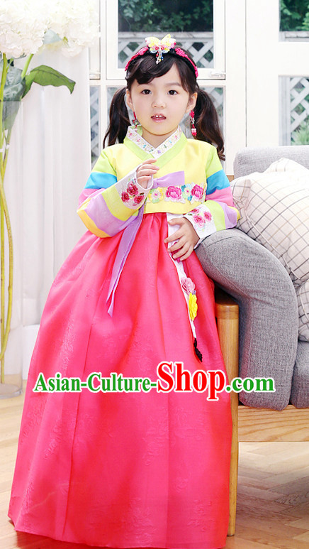 Korean Traditional Dress Hanbok for Girls