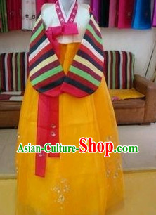 Korean Traditional Female Dancing Hanbok Clothes