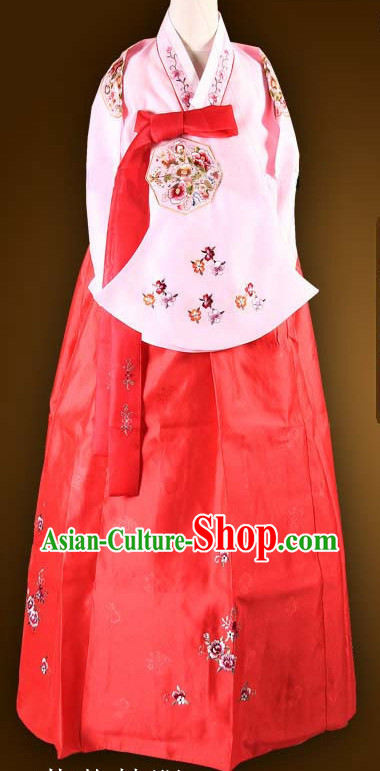 Traditional Ceremony Dress Custom Made Dangui Korean Royal Hanbok Costumes for Women