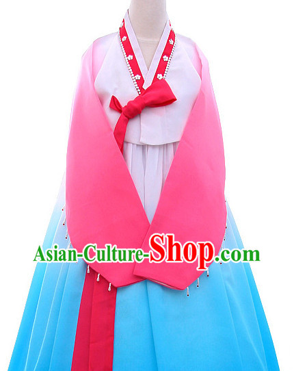 Korean Traditional  Hanbok Dance Costumes