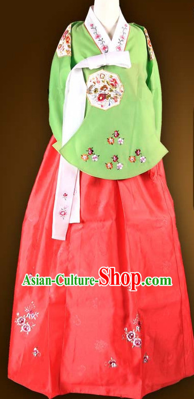 Traditional Ceremony Dress Custom Made Dangui Korean Royal Costumes for Women