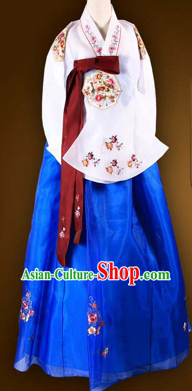 Traditional Ceremony Dress Custom Made Dangui Korean Royal Costumes for Women