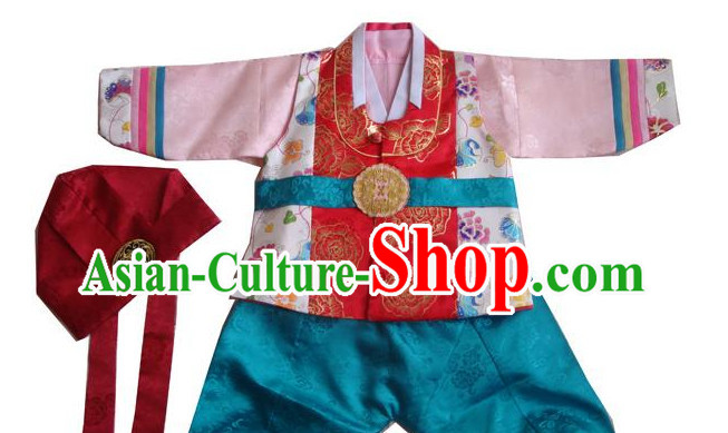 Traditional Korean Clothing Custom Made Kids Hanbok