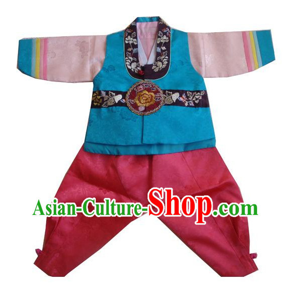 Traditional Korean Clothing Custom Made Kids Hanbok