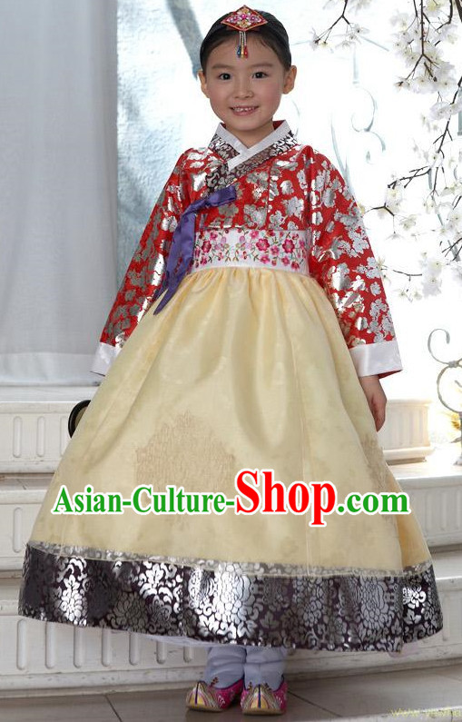 Korean Traditional Princess Hanbok Dress Ceremonial Clothing Korean Fashion Shopping online