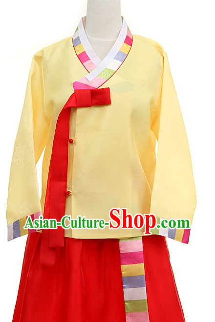 Korean Restaurant Hanbok Working Uniform