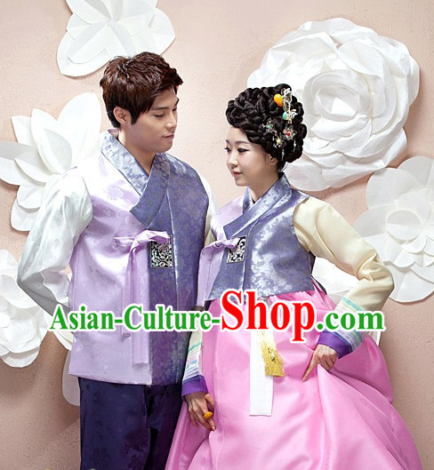 Top Korean Bridal Clothing Asian Fashion online Clothes Shopping National Costume for Couple