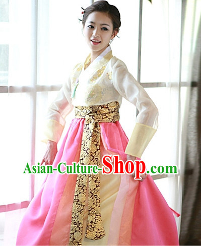Top Korean Modern Hanbok Dancing Costumes Girls Dancewear