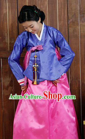 Korean clothing custom made women hanbok Dangui hair accessory costume