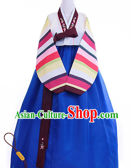 Top Korean Hanbok Dance Costumes Girls Dancewear