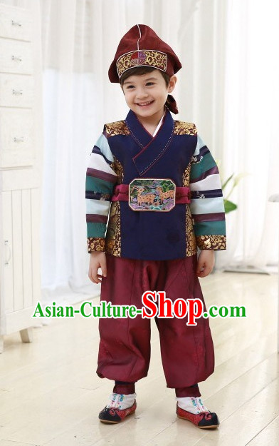 Top Korean Folk Dress online Traditional Costumes National Costumes for Boys