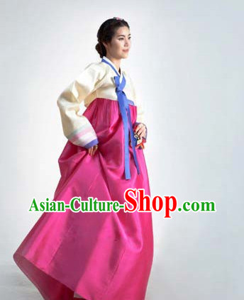 Korean Female National Costumes Asian Top Dress online