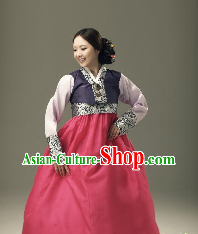 Top Korean National Costumes Ladies Fashion Halloween Costumes Traditional Korean Clothing