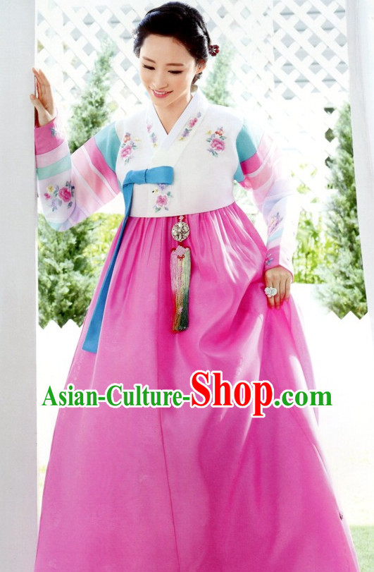 Top Korean National Costumes Ladies Fashion Traditional Korean Clothing