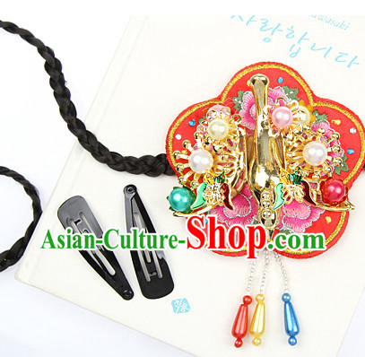 Korean Royal Hair Accessories Hair Ties Hair Jewelry Fascinators Hair Extensions Headbands
