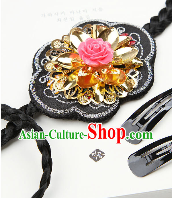 Korean Royal Hair Accessories Hair Ties Hair Jewelry Fascinators Hair Extensions Headbands