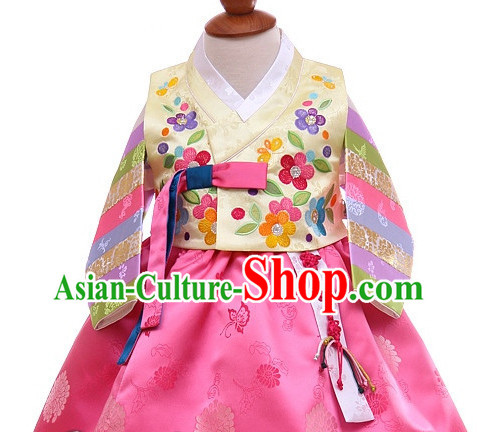 Top Traditional Korean Kids Fashion Kids Apparel Baby Clothes for Girls