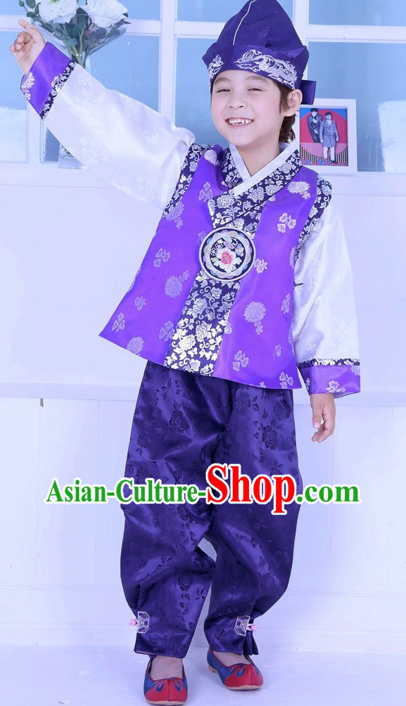 Top Traditional Korean Kids Fashion Kids Apparel Baby Clothes for Boys