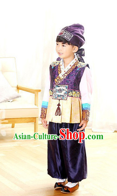 Korean Traditional Hanbok Clothing Dresses Kids Fashion Korean Childrens Clothes