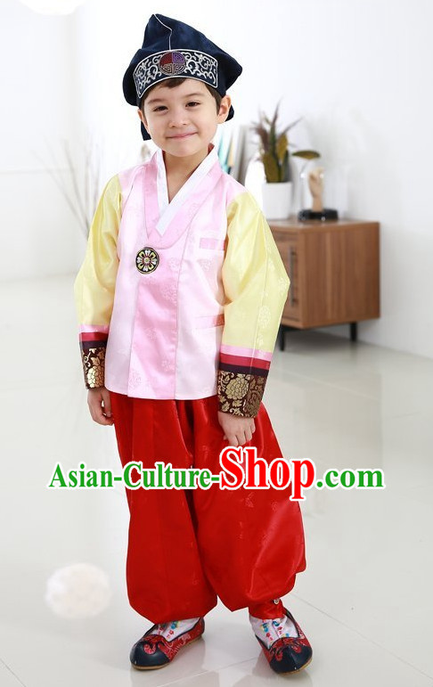 Korean Traditional Hanbok Clothing Dresses Kids Fashion Korean Boys Clothes