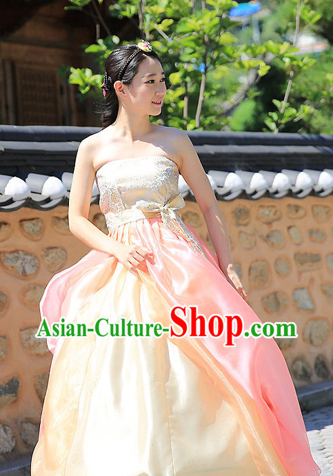 Top Korean Traditional Custom Made Modern Hanbok Skirt for Women