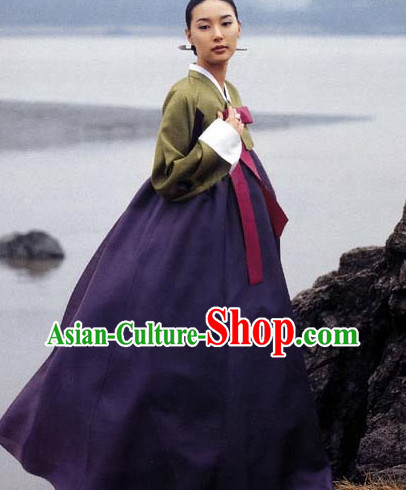 Top Korean Traditional Custom Made Hanbok Clothes Complete Set for Women