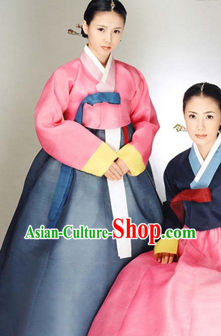 Top Korean Traditional Custom Made Hanbok Clothing Complete Set for Women