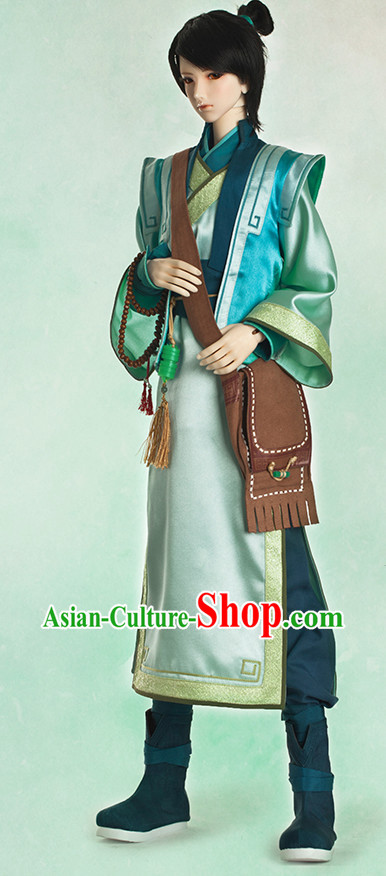 Ancient Chinese Student Costumes for Men Asian Halloween Ideas