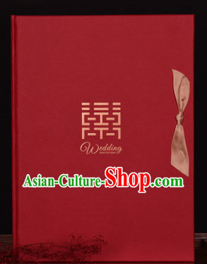 Chinese Traditional Wedding Guest Signatures Cloth