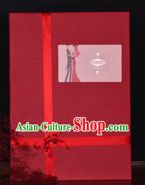 Beautiful Wedding Guest Signatures Cloth Book