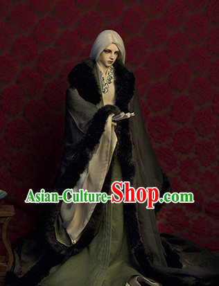 Asian Fashion Traditional Halloween Hanfu Prince Costumes for Men