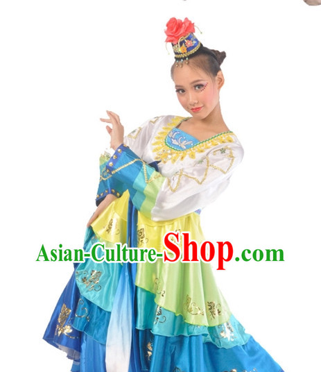 Korean Dance Costumes Complete Set for Women