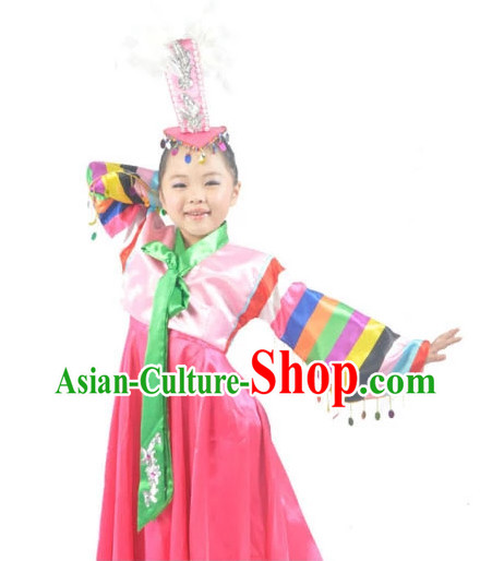 China Shop Chinese Korean Ethnicl Dance Costumes Ballerina Costume Kids Dancewear