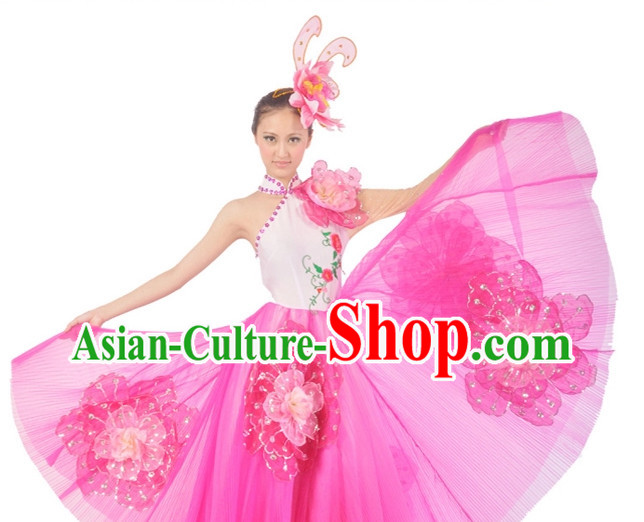 China Dance Costumes Ballerina Costume Burlesque Costumes Salsa Costumes