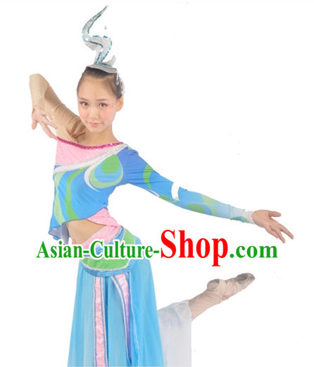 Custom Made Chinese Dance Costumes Ballerina Costume Burlesque Costumes Salsa Costumes