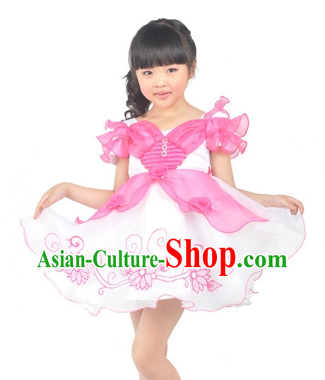 Custom Made Chinese Kids Team Dance Costumes