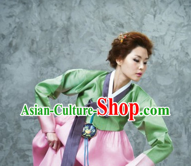 Korean Formal Dresses Costumes Hanboks Complete Set for Women