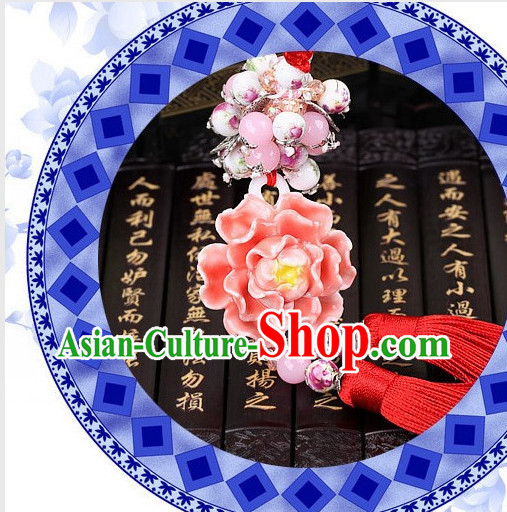 Chinese Hanfu Costumes Royal Jade Wearing Accessories