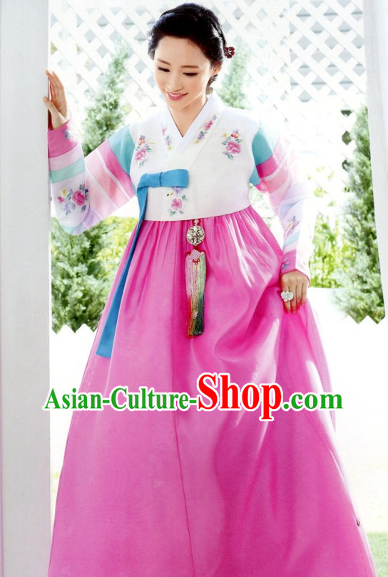 Korean Mother of the Bride Dresses Complete Set