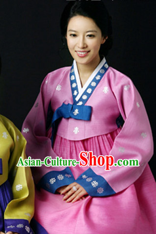 Top South Korean Ladies Hanbok Clothing Complete Set