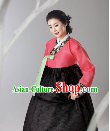 Traditional Korean Female Hanbok Outfits Complete Set