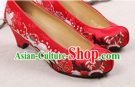 Korean Traditional Wedding Shoes for Brides