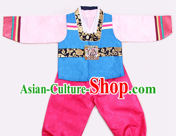 Top Korean Kids Birthday Hanbok Ceremonial Dresses