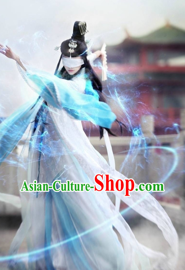 Chinese Costumes Traditional Clothing China Shop Heroine Cosplay Halloween Costumes