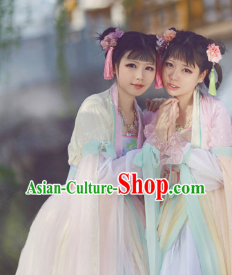 Chinese Lady Hanfu Cosplay Halloween Costumes Carnival Costumes for Women