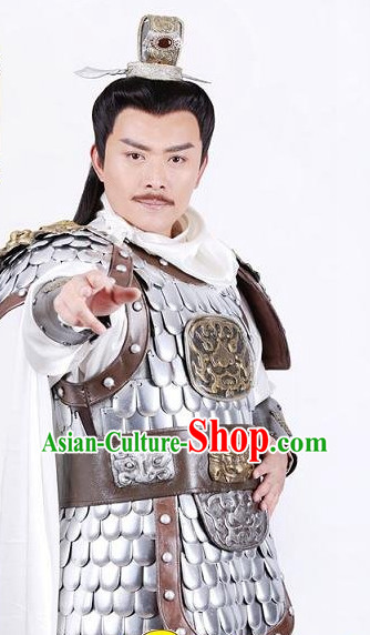 Chinese Tang Dynasty General Armor Costume Asia fashion China Civilization for Men